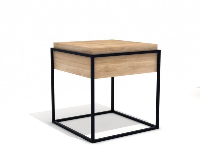 Monolit Beistelltisch Eiche S schwarz Ethnicraft